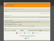 Tablet Screenshot of forum.sangreal.lt